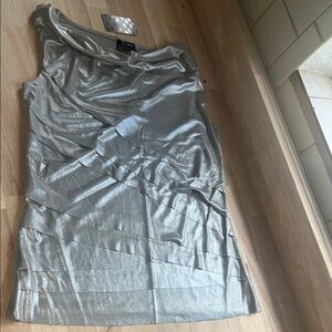 Nue Options Silver Skirt
